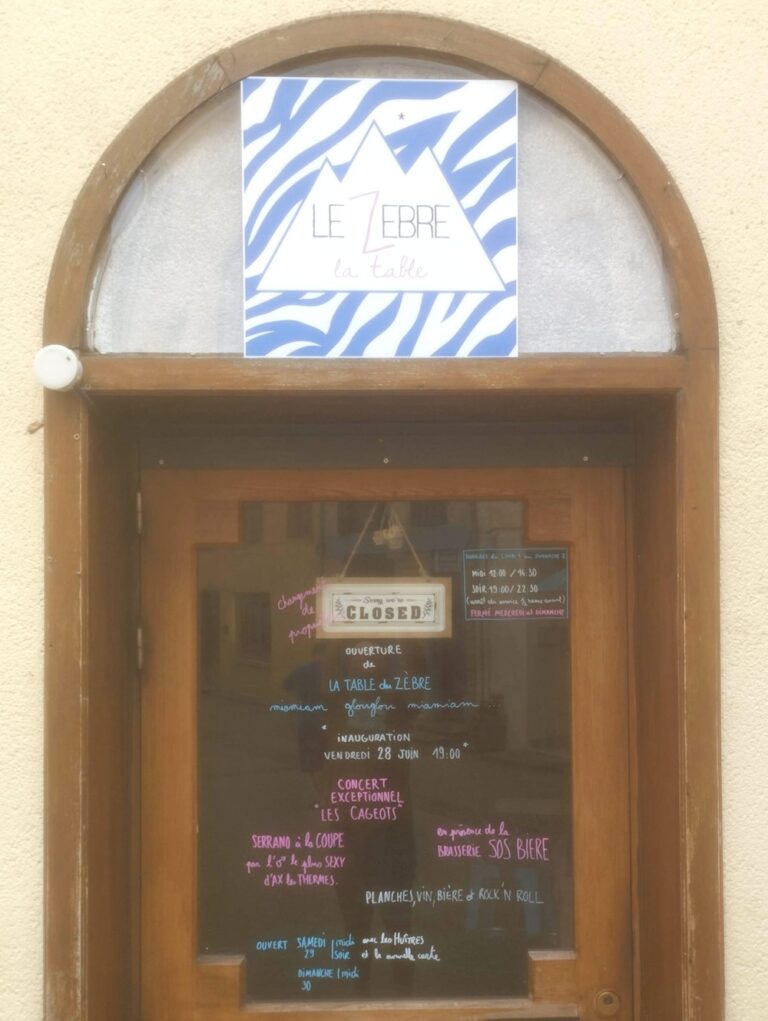© Restaurant La Table du Zèbre
